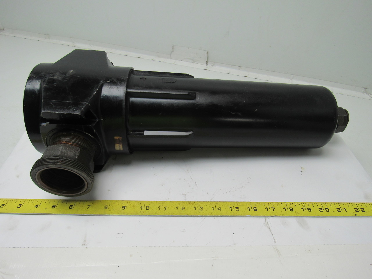 Aluminum Hydraulic Filter Housing 1" NPT W/ Bottom outlet eBay