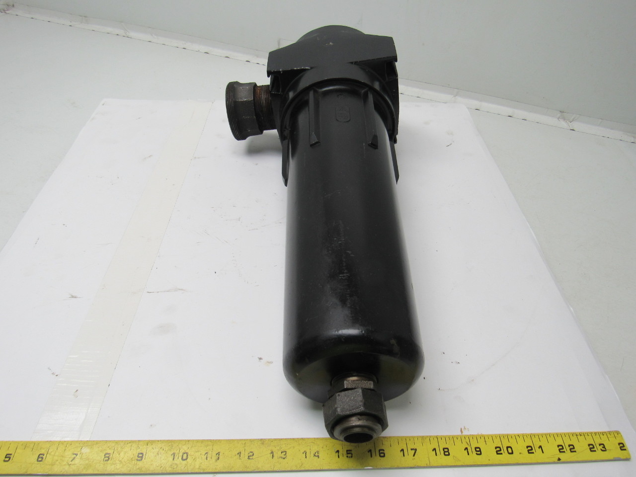 Aluminum Hydraulic Filter Housing 1" NPT W/ Bottom outlet eBay