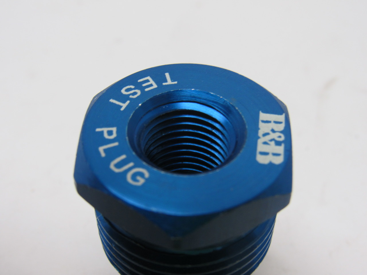 B & B RV Water Distribution Test Plug Aluminum