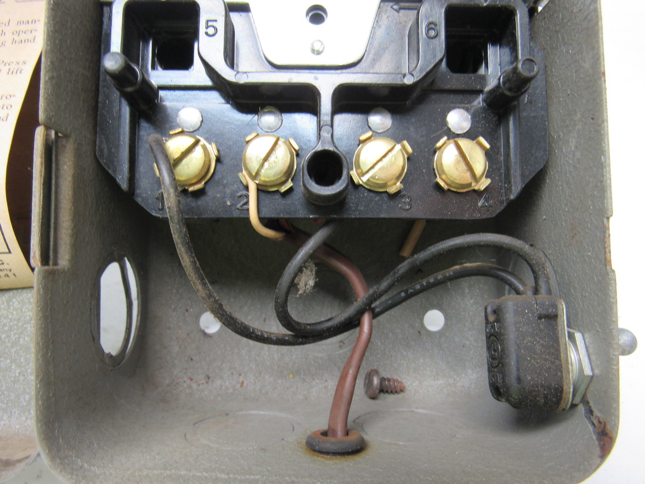 Paragon 40010 Vintage Electric Water Heater Time Switch 120V 24 hour