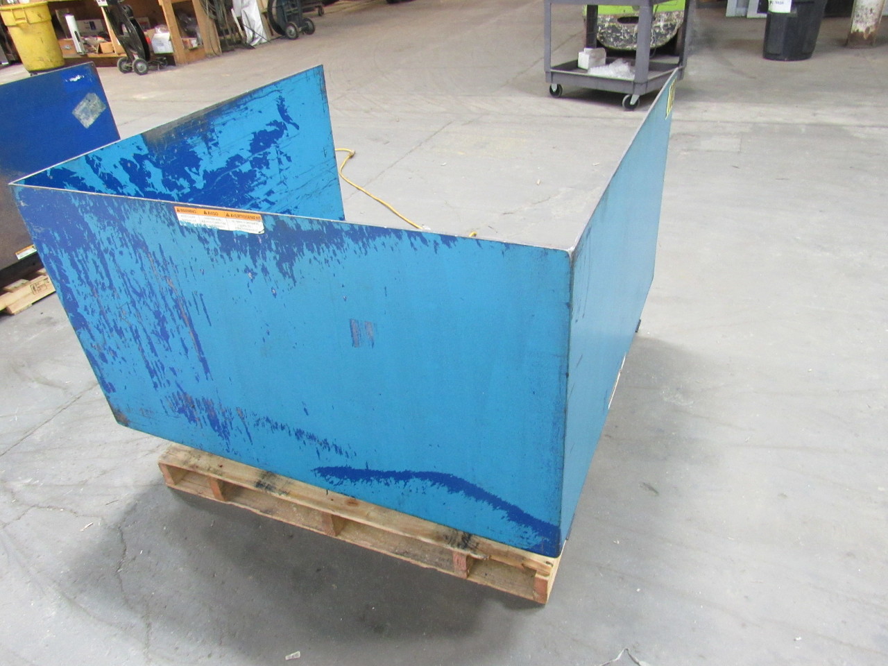 T&S VESTIL 4000Lb Box Tilter Gaylord Tipper Lift Table 48"x48"x24" 120V