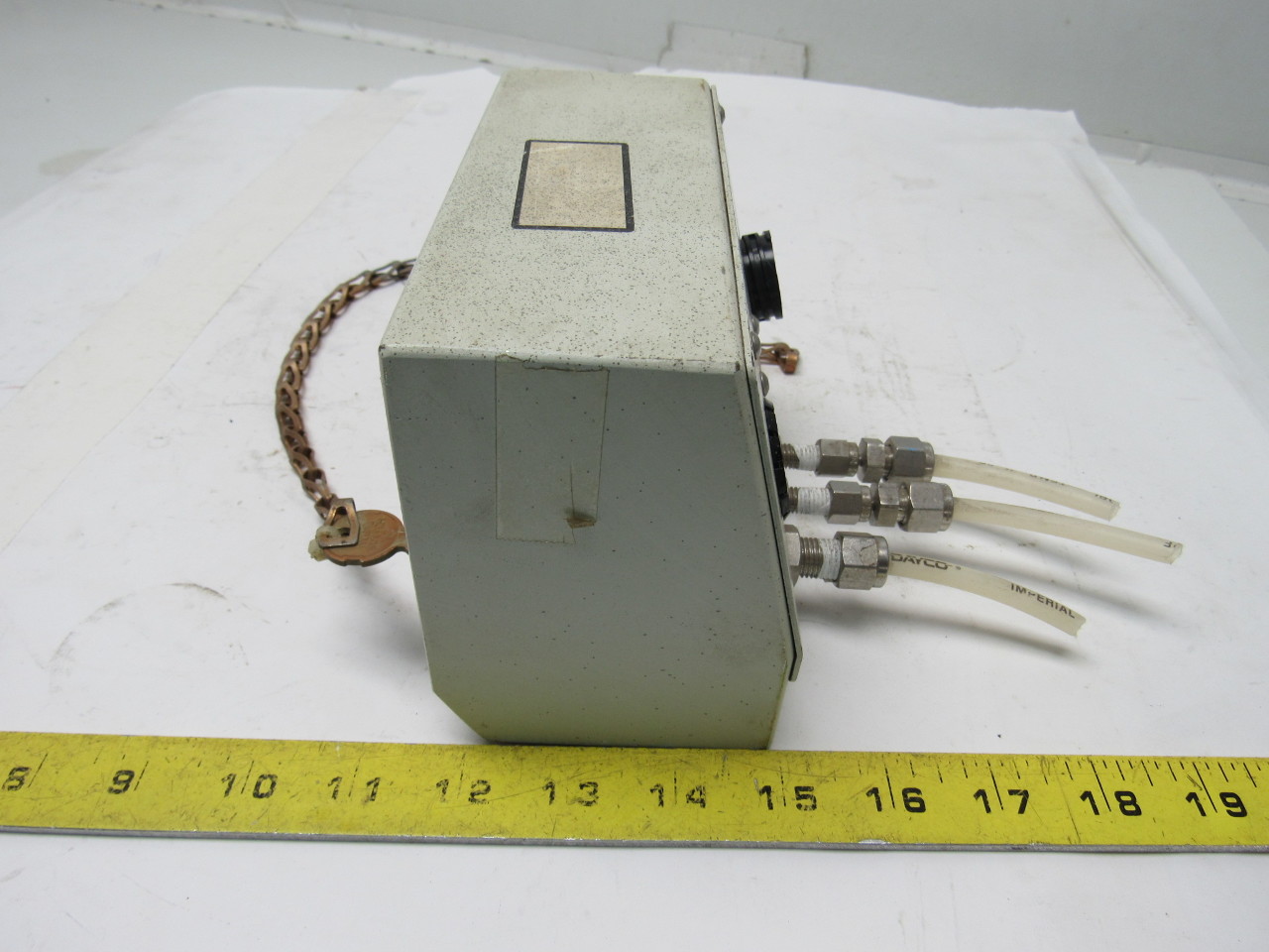 Praxair AWS 100 Gas Cylinder Reserve Auto Switchover Control Panel W