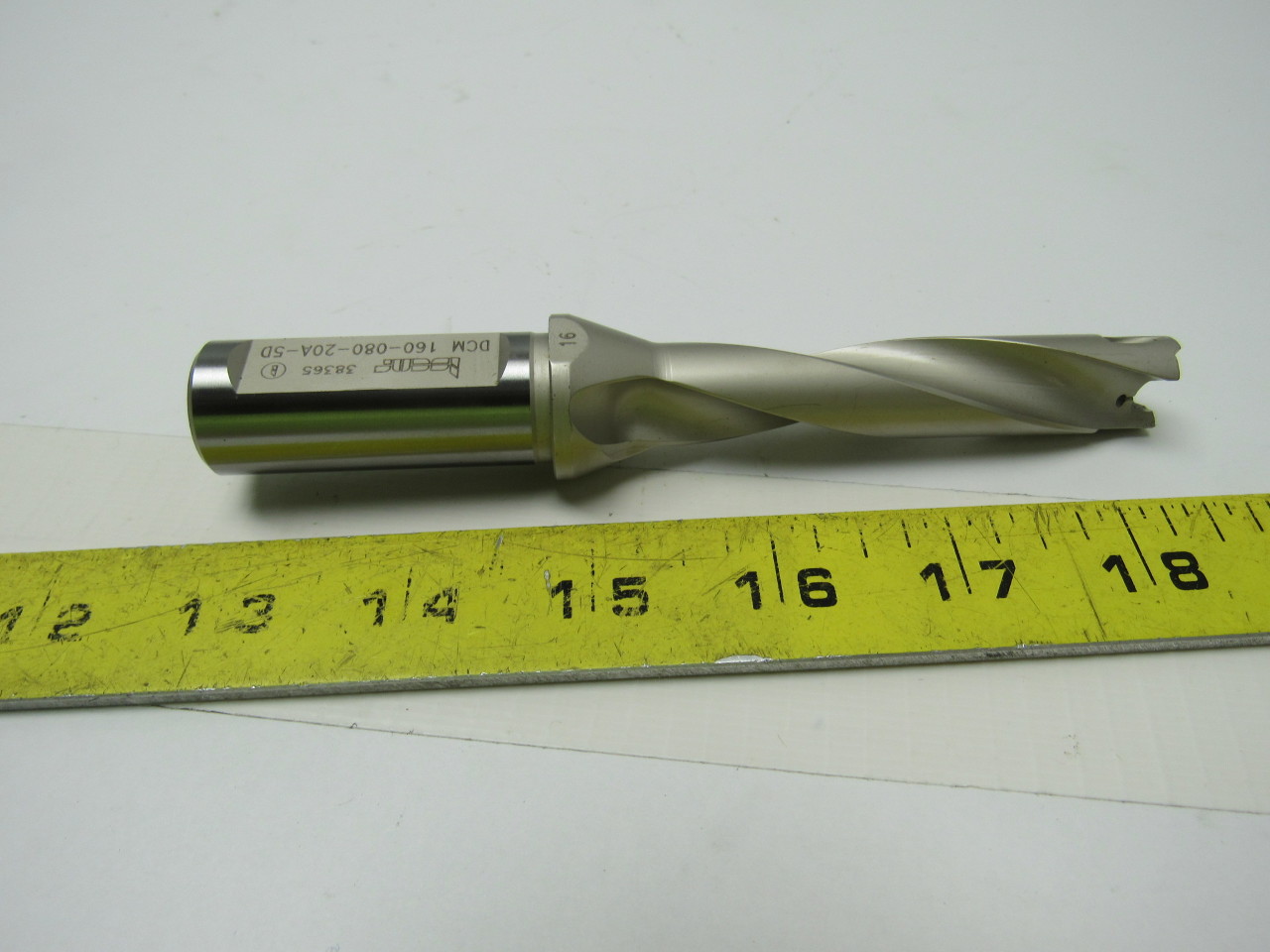 ISCAR DCM16020A5D Cham Drill Coolant Fed Indexable Drill 16mm Dia eBay