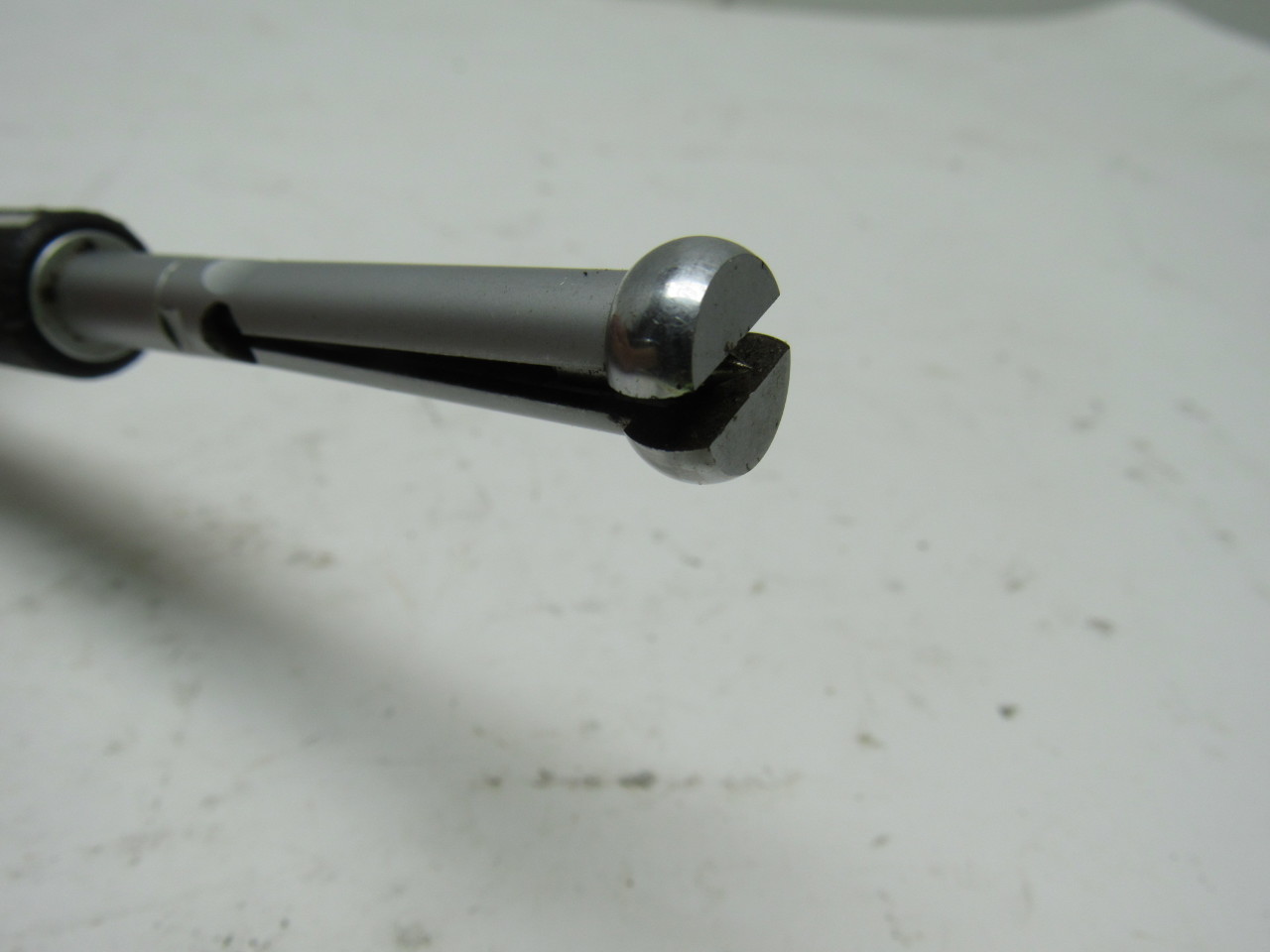 Mitutoyo/Federal 526104 Bore Gauge Dial Indicator Split Ball Anvil