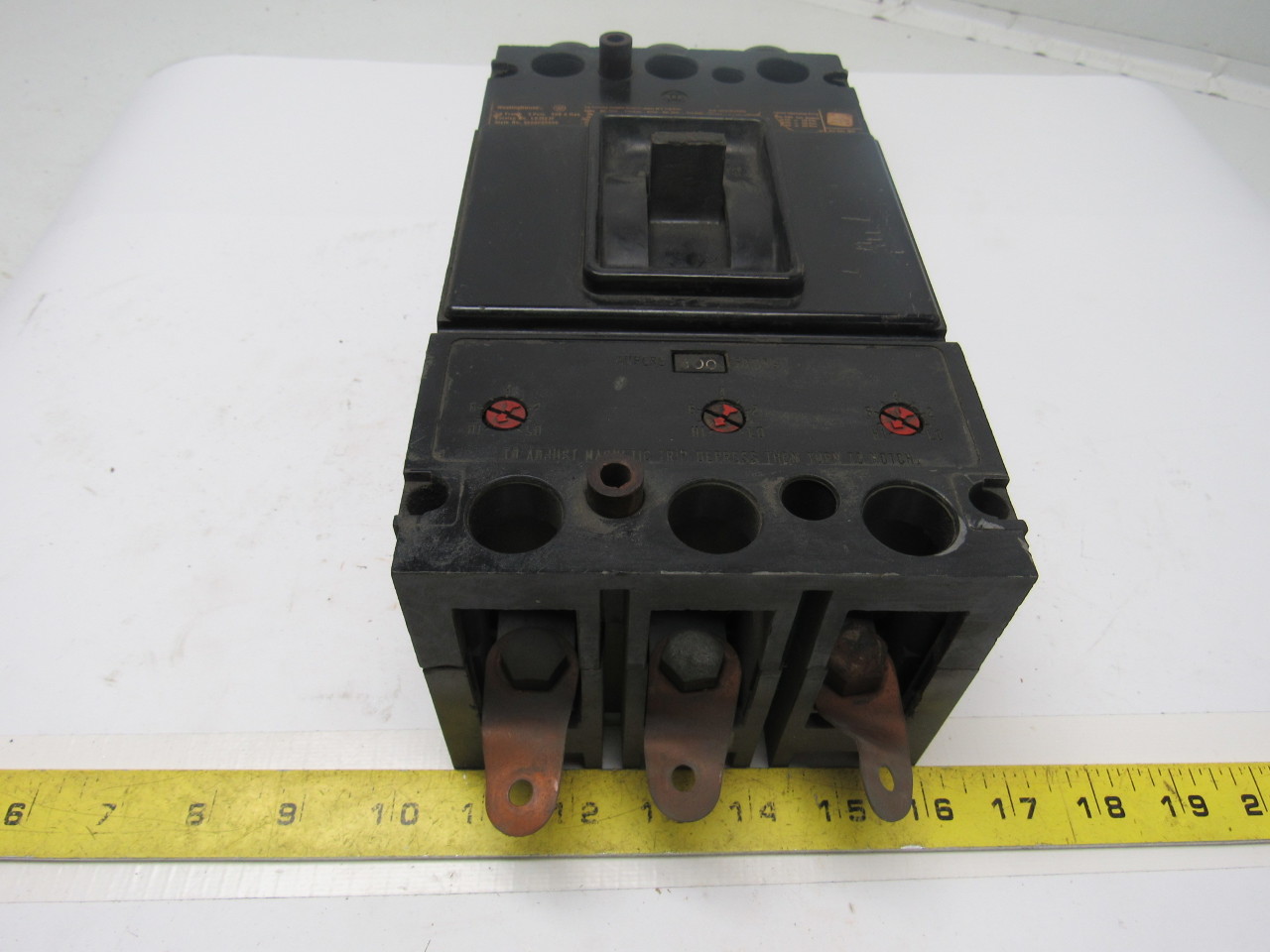 Westinghouse LB3400F Type LB 3 Pole 400A 600V Circuit Breaker | eBay