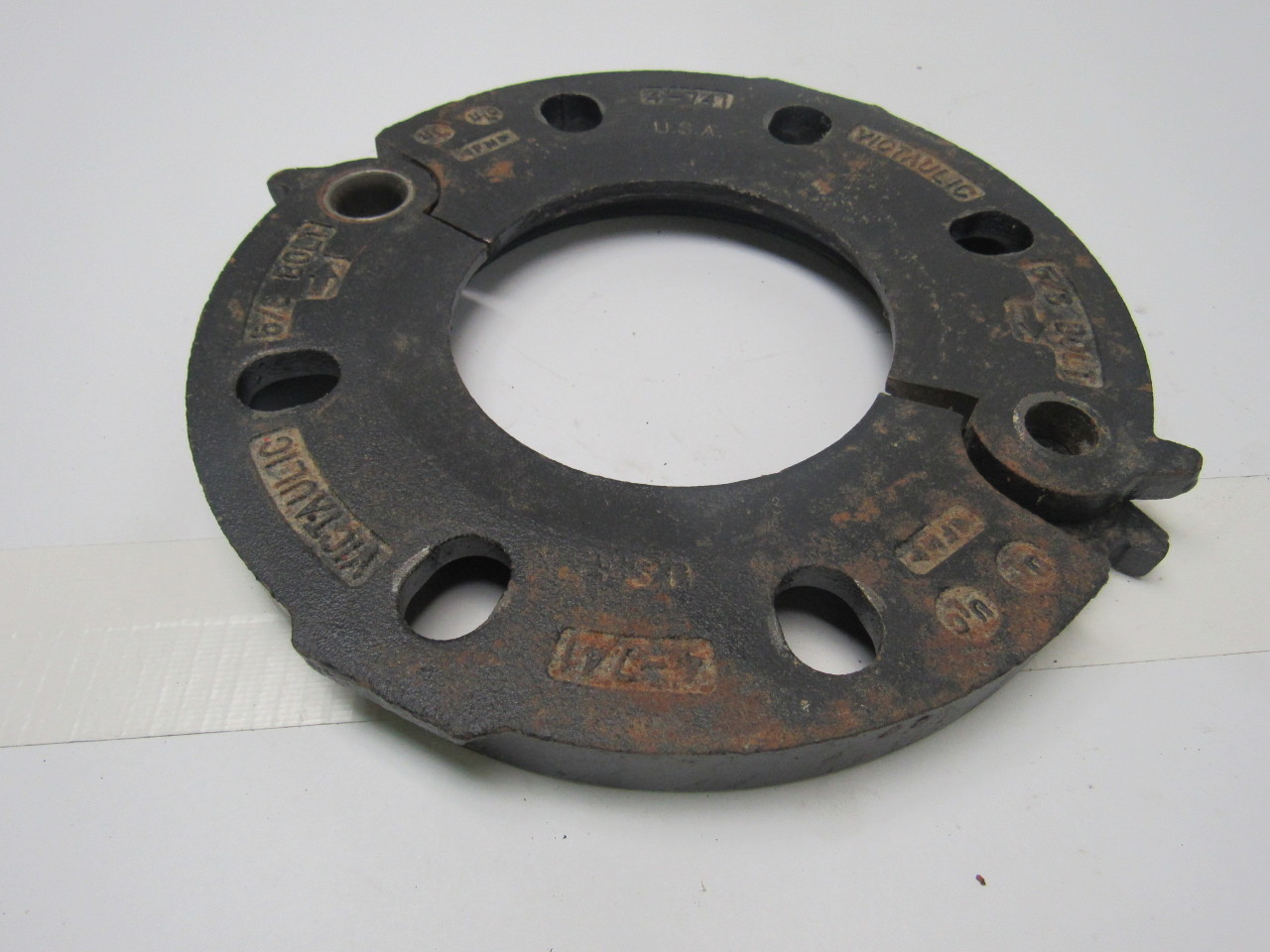 Victaulic 4471 8Bolt 4" Flange Adapter 3/4" Bolt Split Flange Style 741