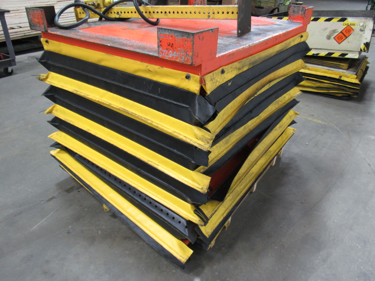 HOVAIR 54"X40" Air Pneumatic Lift Table 4000lb 2 Ton 10"35"Ht. W