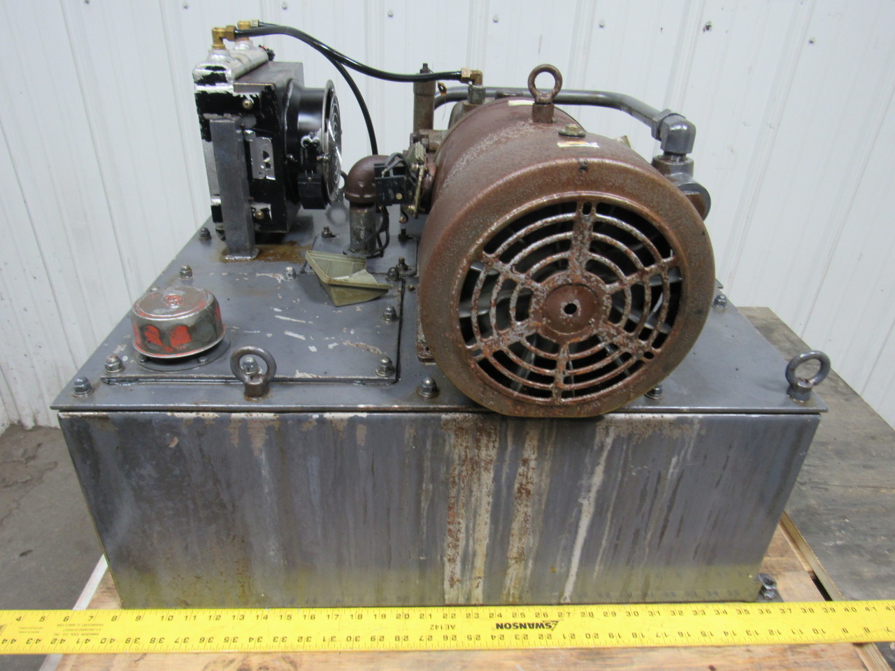 Nachi Hydraulic Power Unit Variable Vane From a Yamasaki Mazak CNC