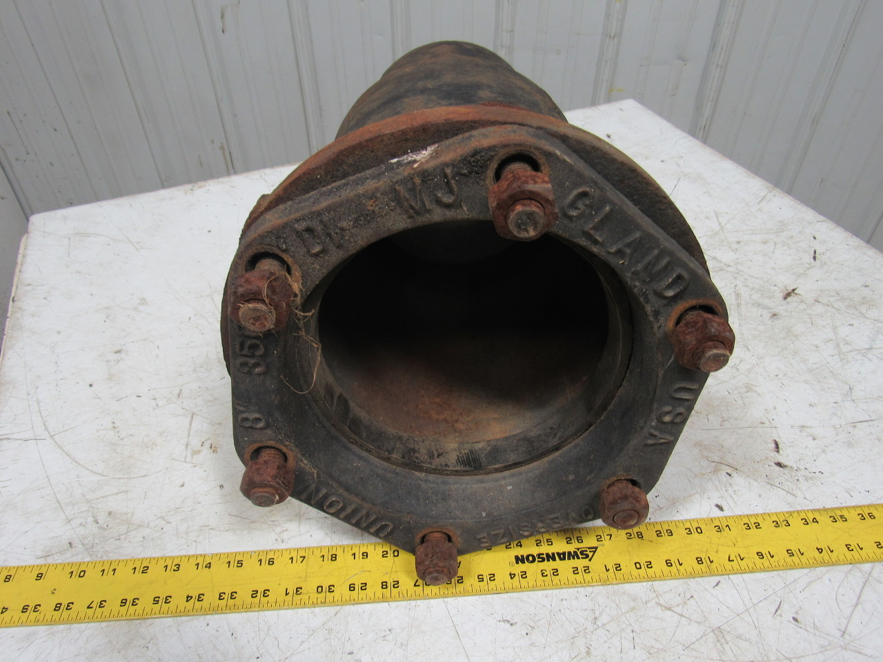 Tyler Union 350DI Ductile Iron 8" Connector Adapter Hex Mechanical