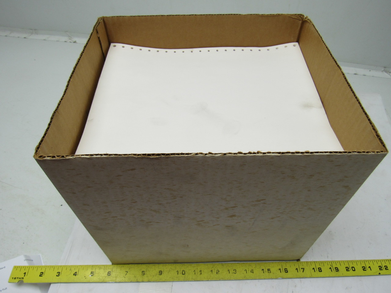 Perforated Edge 91/2" X 11" Dot Matrix Printer Paper Open Carton