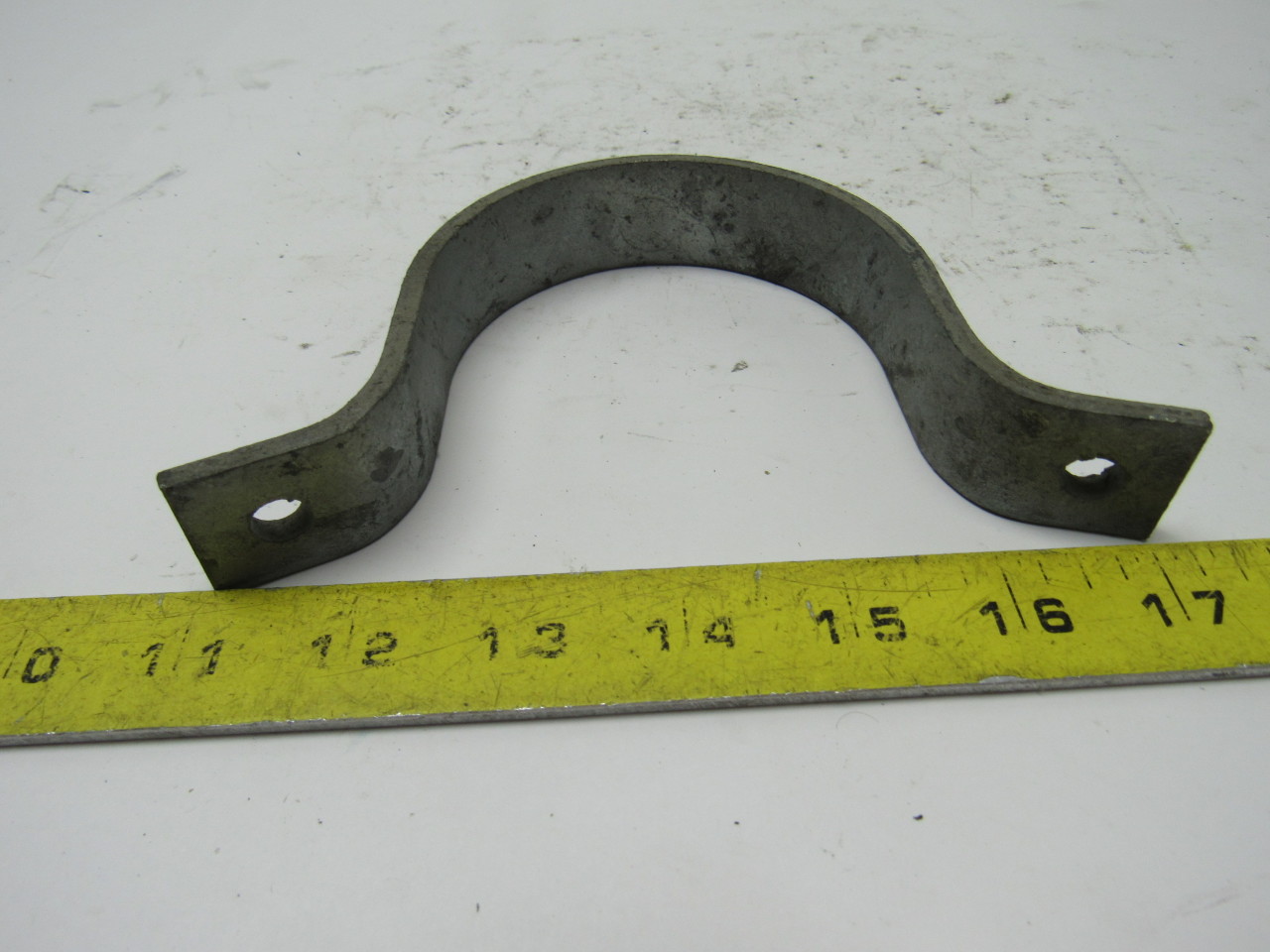 3"Two Hole Pipe Strap Galvanized Thick Wall Heavy Duty Lot of 4 eBay
