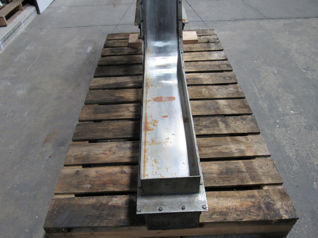 ERIEZ 58 C&P Chip & Part Conveyor 8"x29" Intake 208230/460V 50FPM