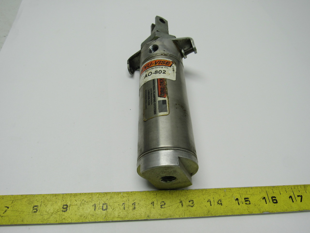 KNUVISE AO802 800lb hold down clamp Pneumatic Cylinder 2" Bore X 3