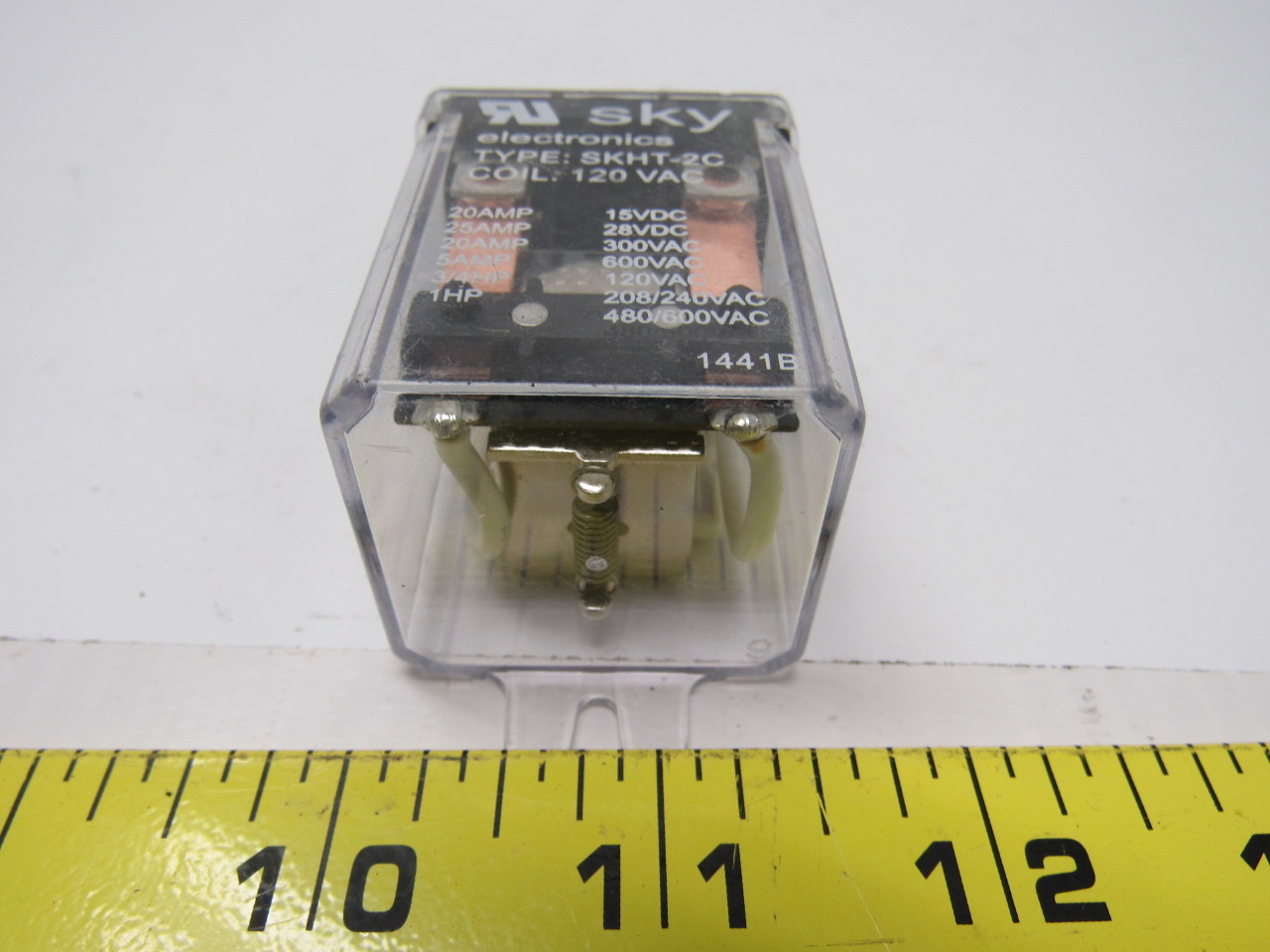 SKY Type SKHT2C Ice Cube Relay 120V Coil 8 Pin eBay