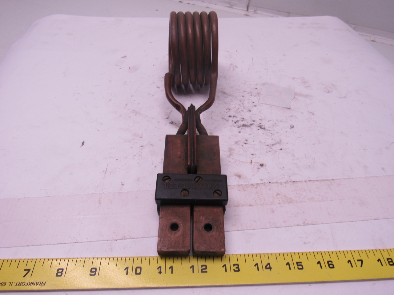 L.C. Miller ReCoil 3" ID Copper Induction Heating Coil eBay