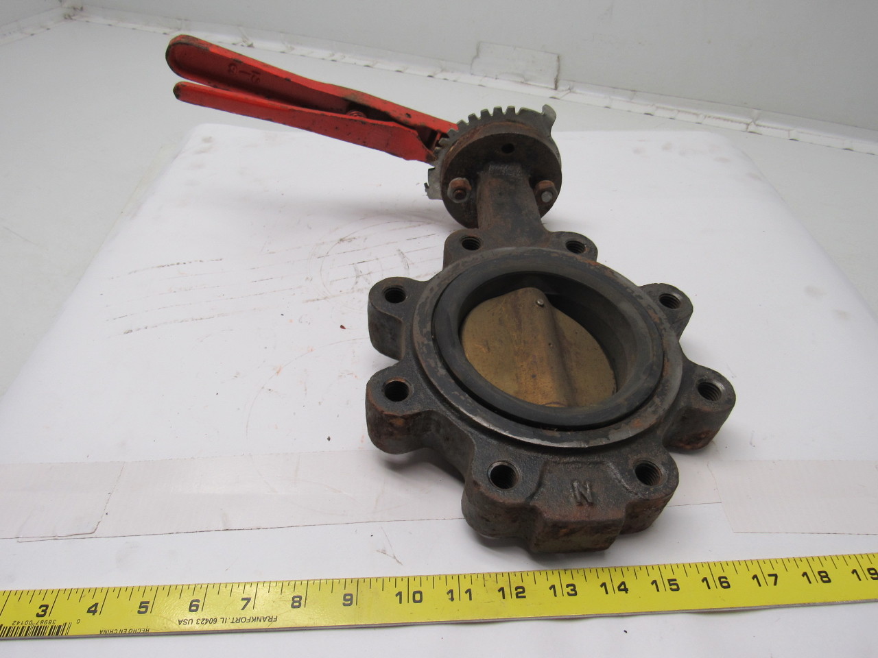 Mueller Steam 66MANB61 4" Butterfly Valve Cast Iron Full Lug