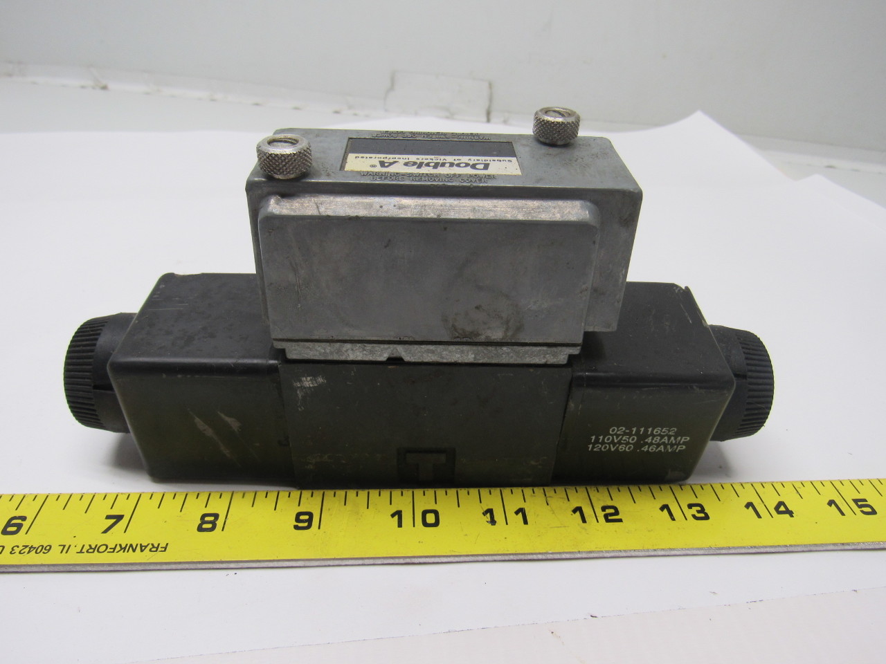 Double A QM3C10D1TSP Hydraulic Solenoid Valve 110/120V