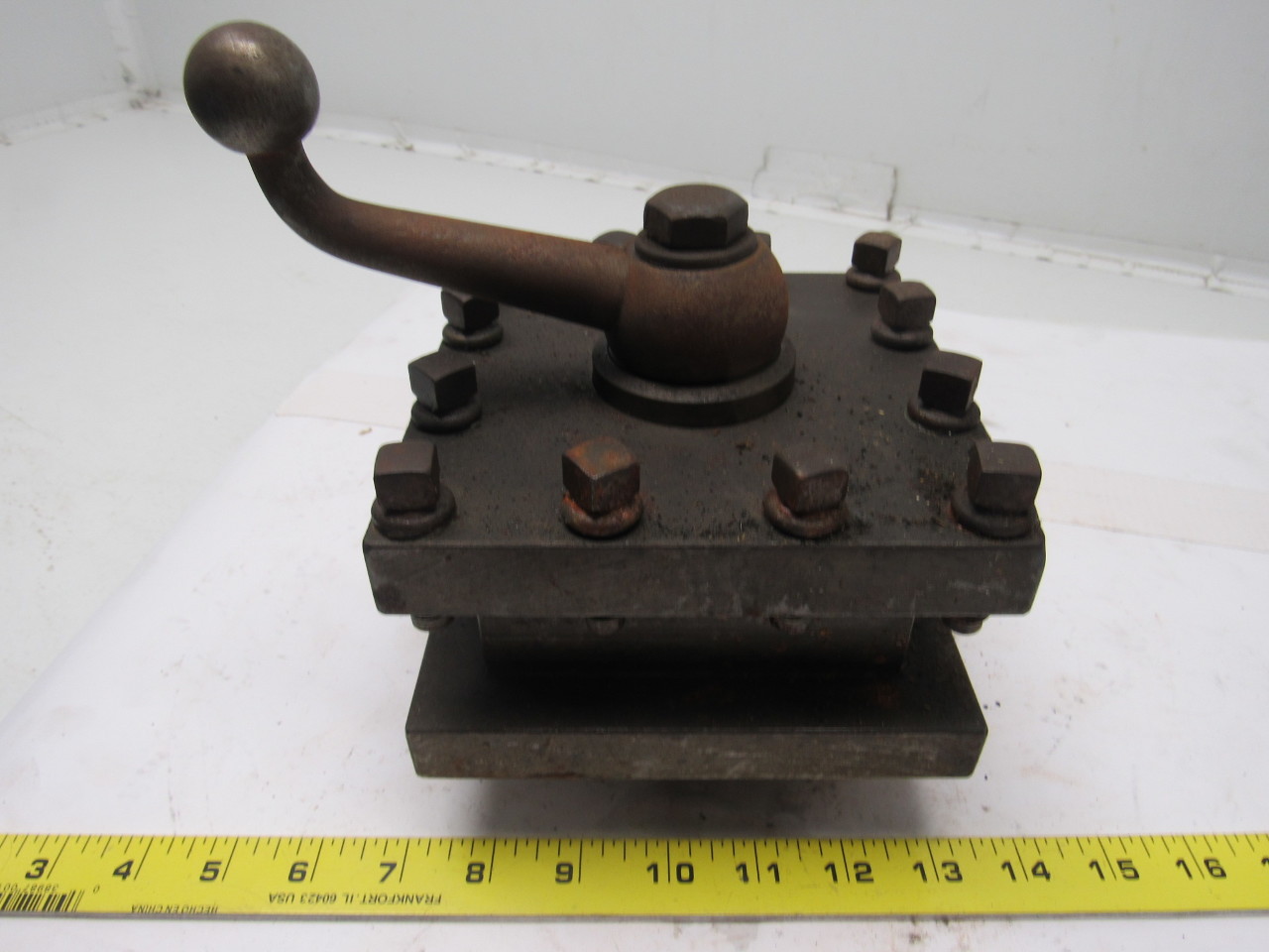 Enco 6" Turret 4 Four Way Tool Post Metal Lathe LeBlond South Bend eBay