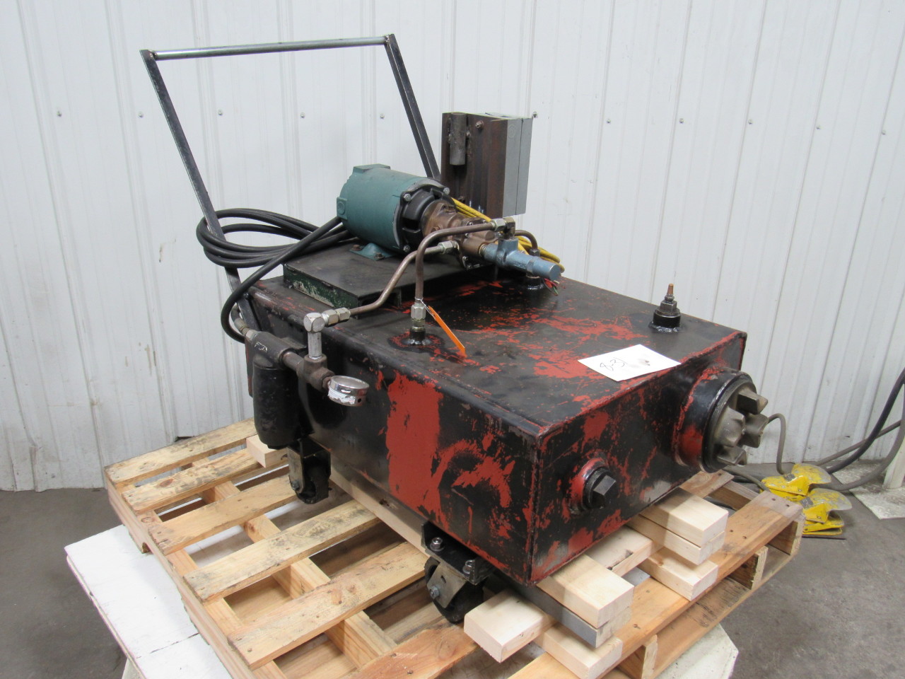 Portable Hydraulic Power Unit 208230/460V 3 PH 60Hz 1/2HP Motor eBay