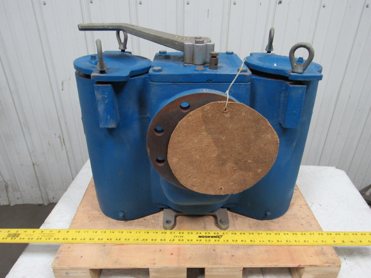 Eaton Model 53 Duplex Basket Strainer Iron 4" W/(1) Basket MAWP 200 PSIG eBay