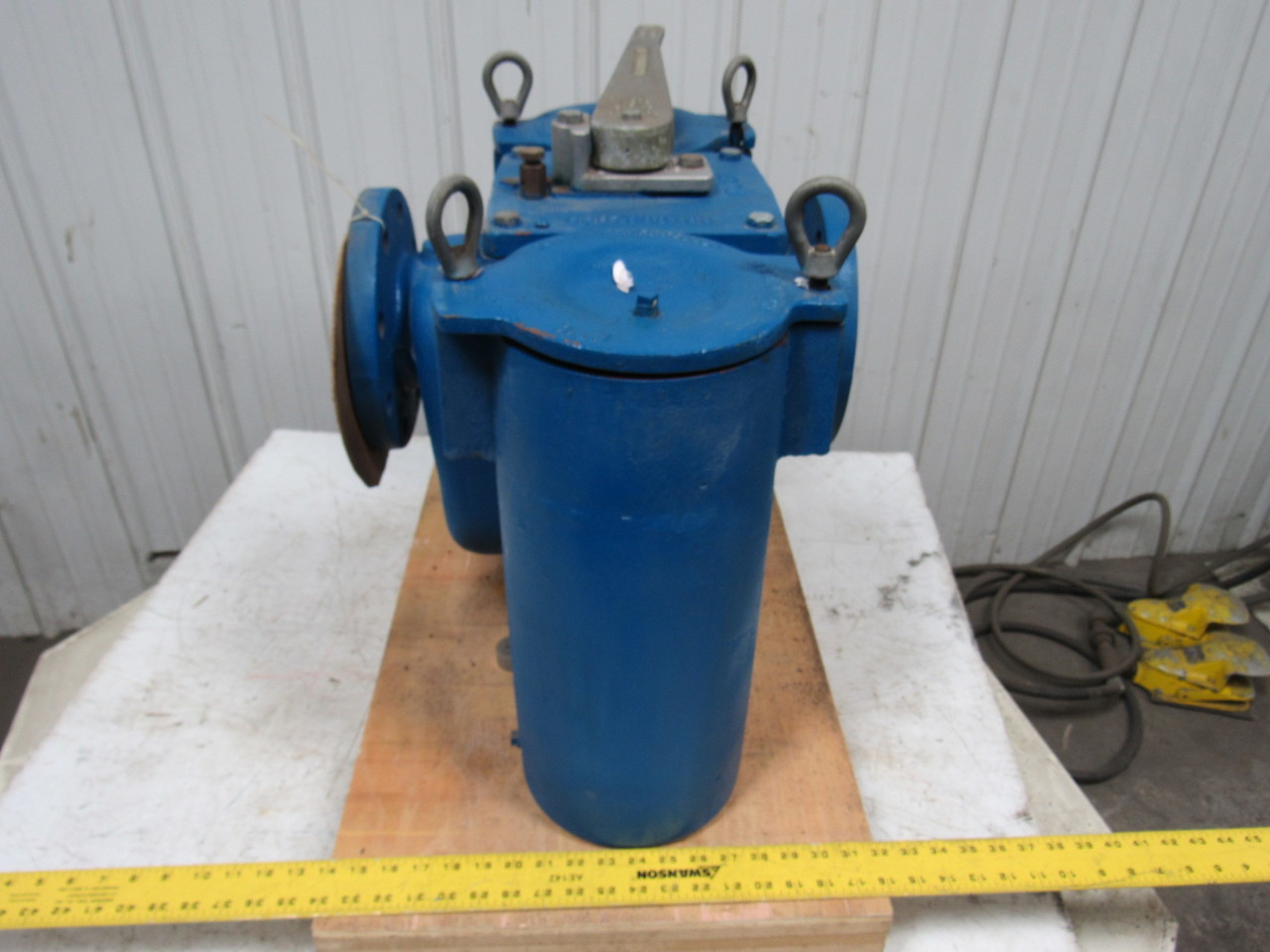 Eaton Model 53 Duplex Basket Strainer Iron 4" W/(1) Basket MAWP 200 PSIG eBay