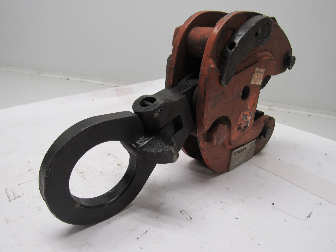 Renfroe JP 1 Ton Capacity Plate Vertical Lifting Pinch Clamp 11/2"2