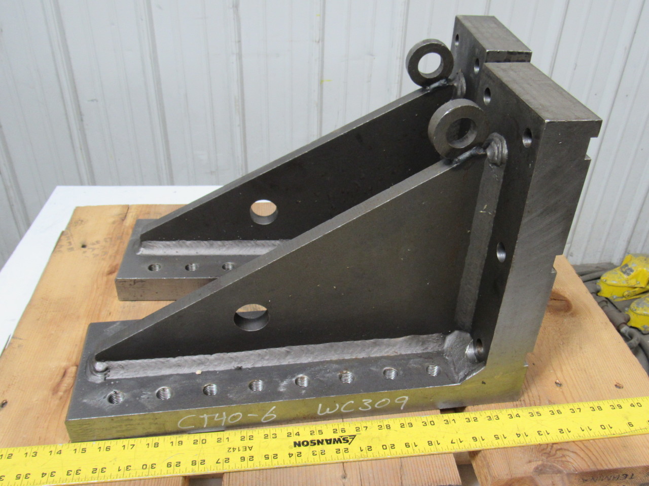 20"x14"x12" Welded Steel Giant Right Angle Plate Work Holding Fixture