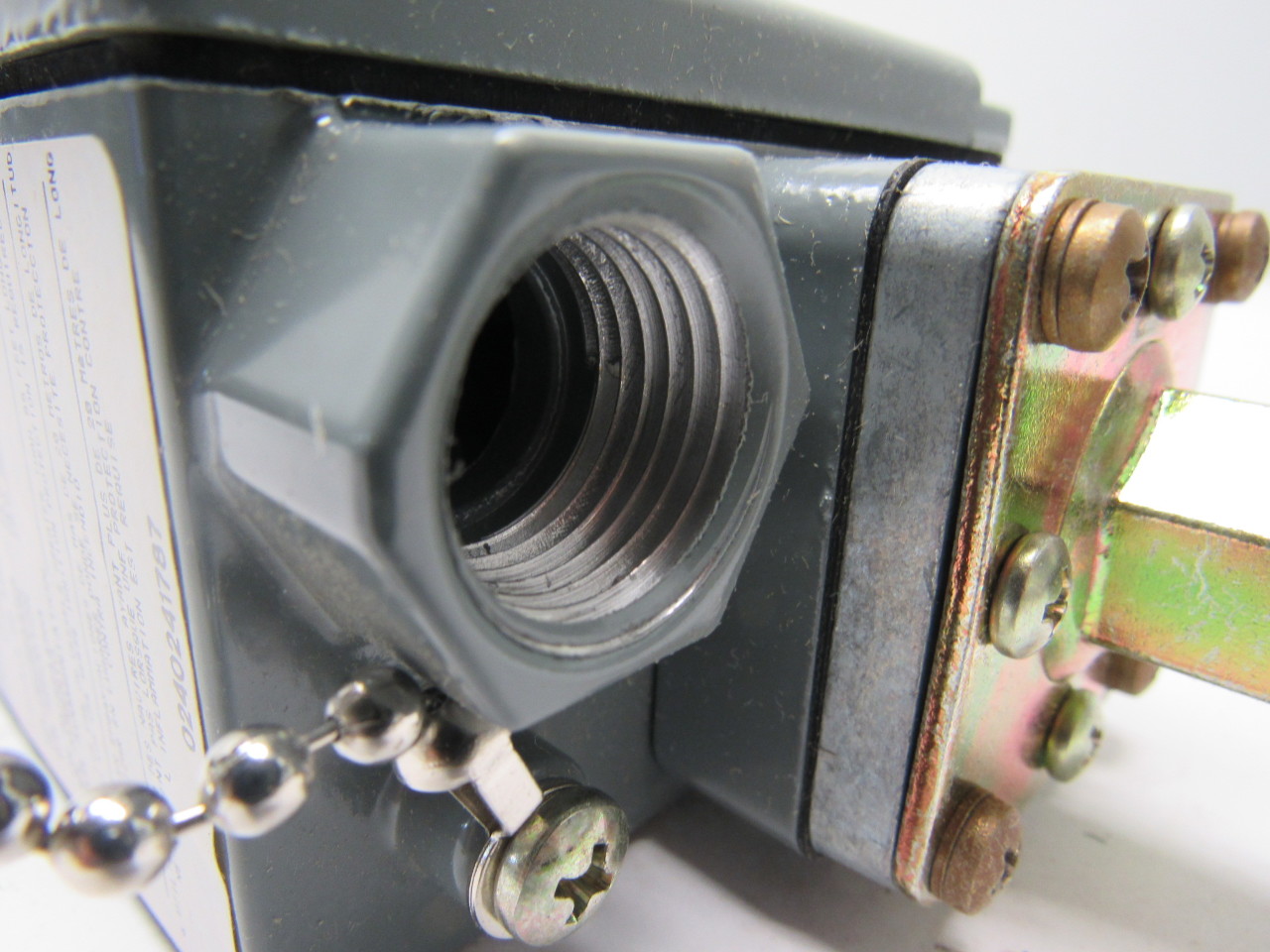 Square D 9012 GAW5 Ser. C Adjustable Industrial Pressure Switch