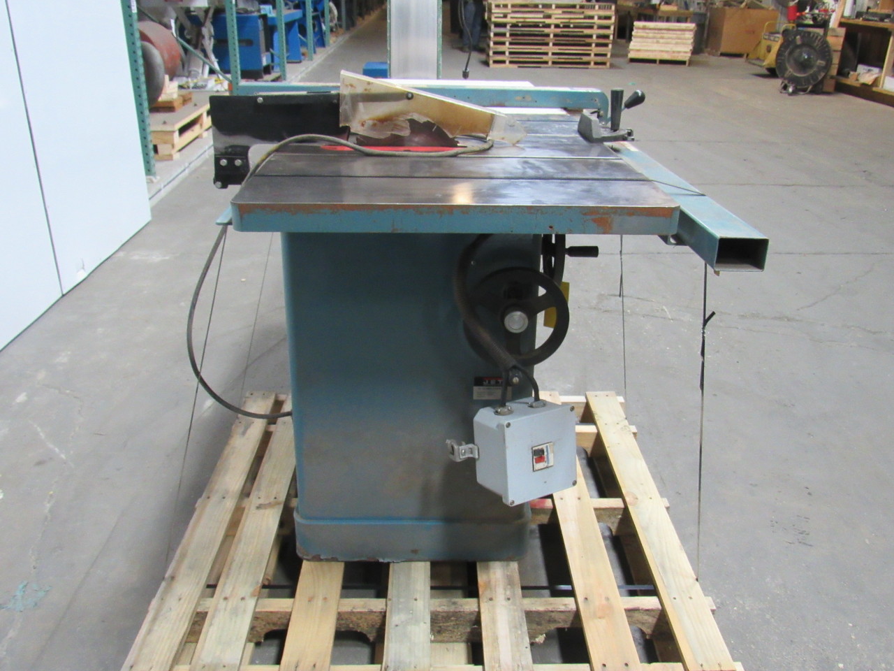 JET JTAS 103 10" 5HP Table Saw W/ Tilting Arbor & Extended Table 220