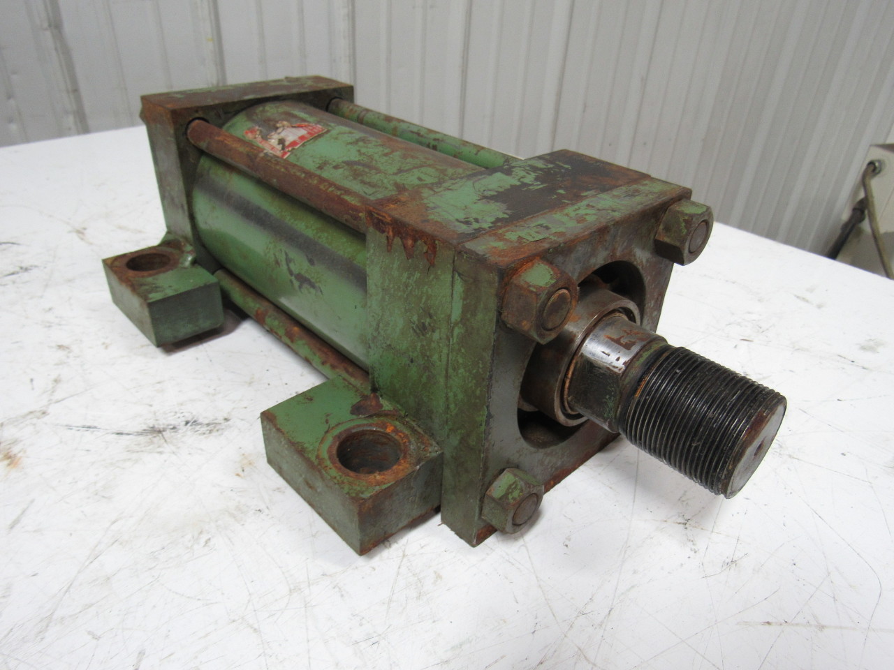 Hydraulic Tie Rod Cylinder 4" Bore 5" Stroke eBay