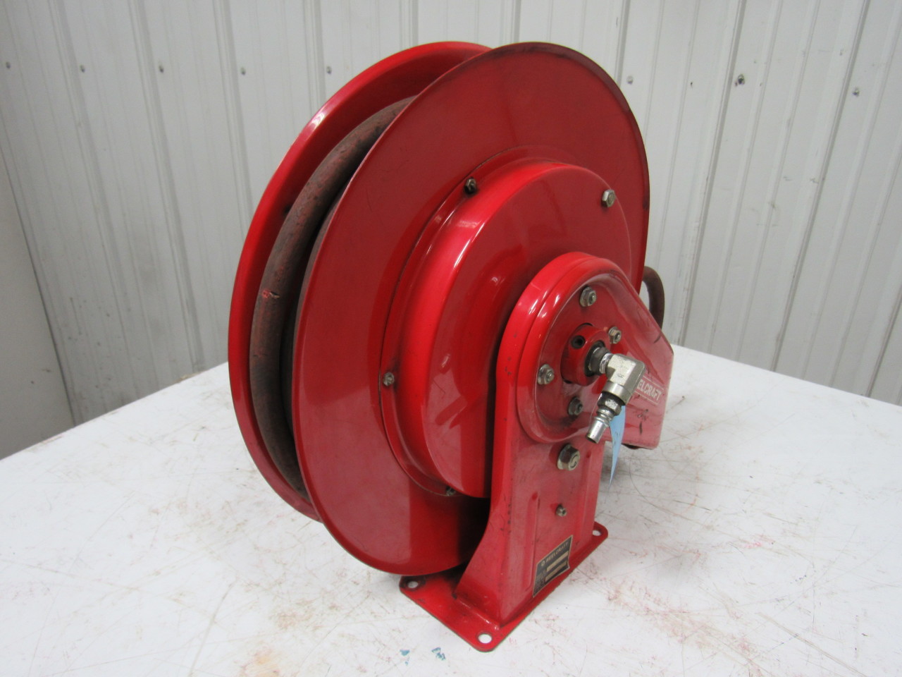 Reelcraft 7850 OLP Heavy Duty Spring Retractable Water Air Hose Reel eBay