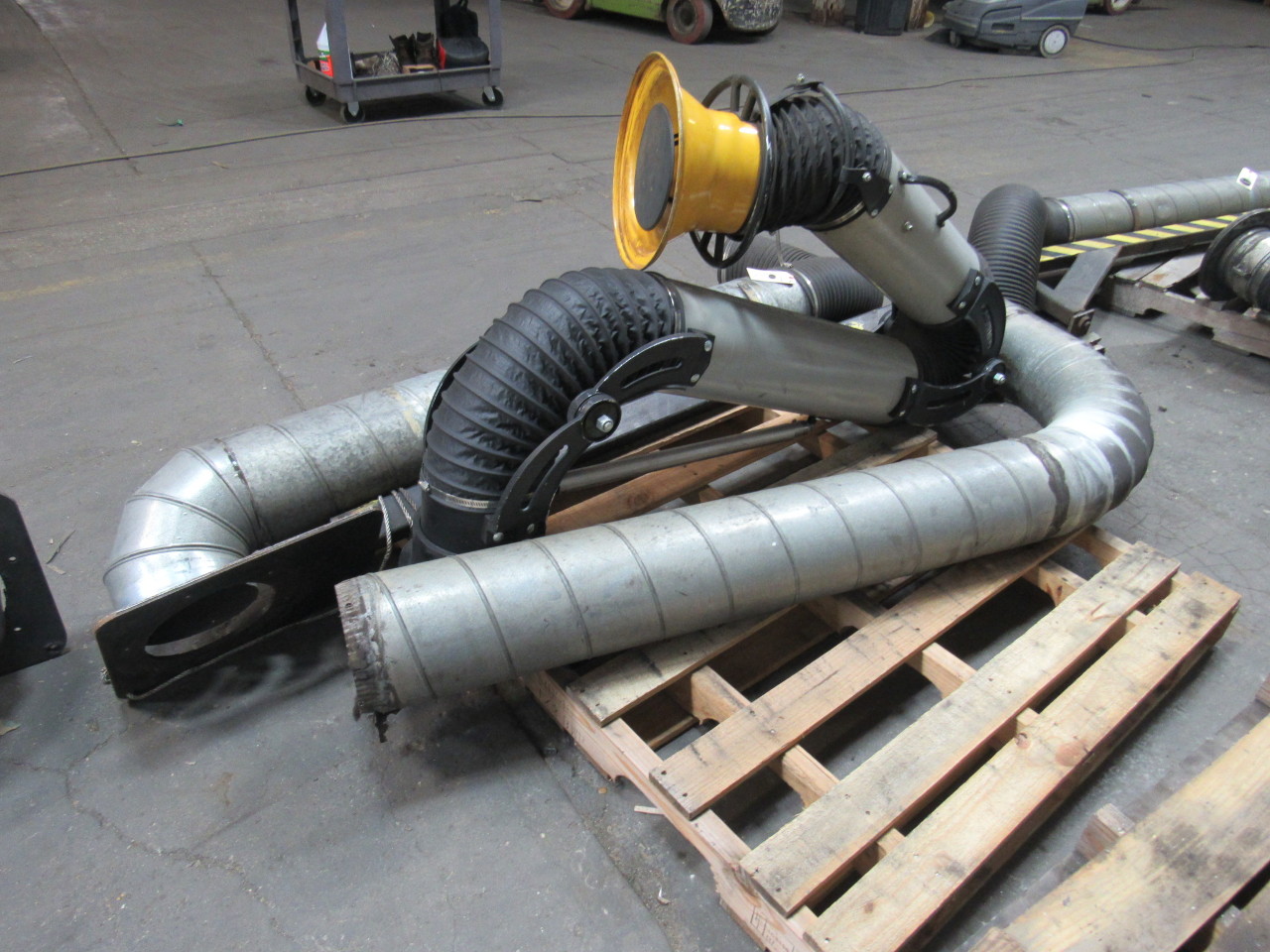 AIRFLOW SYSTEMS 3 HP DUSTPAK Weld Fume Dust Collector System Complete 8" Intake eBay