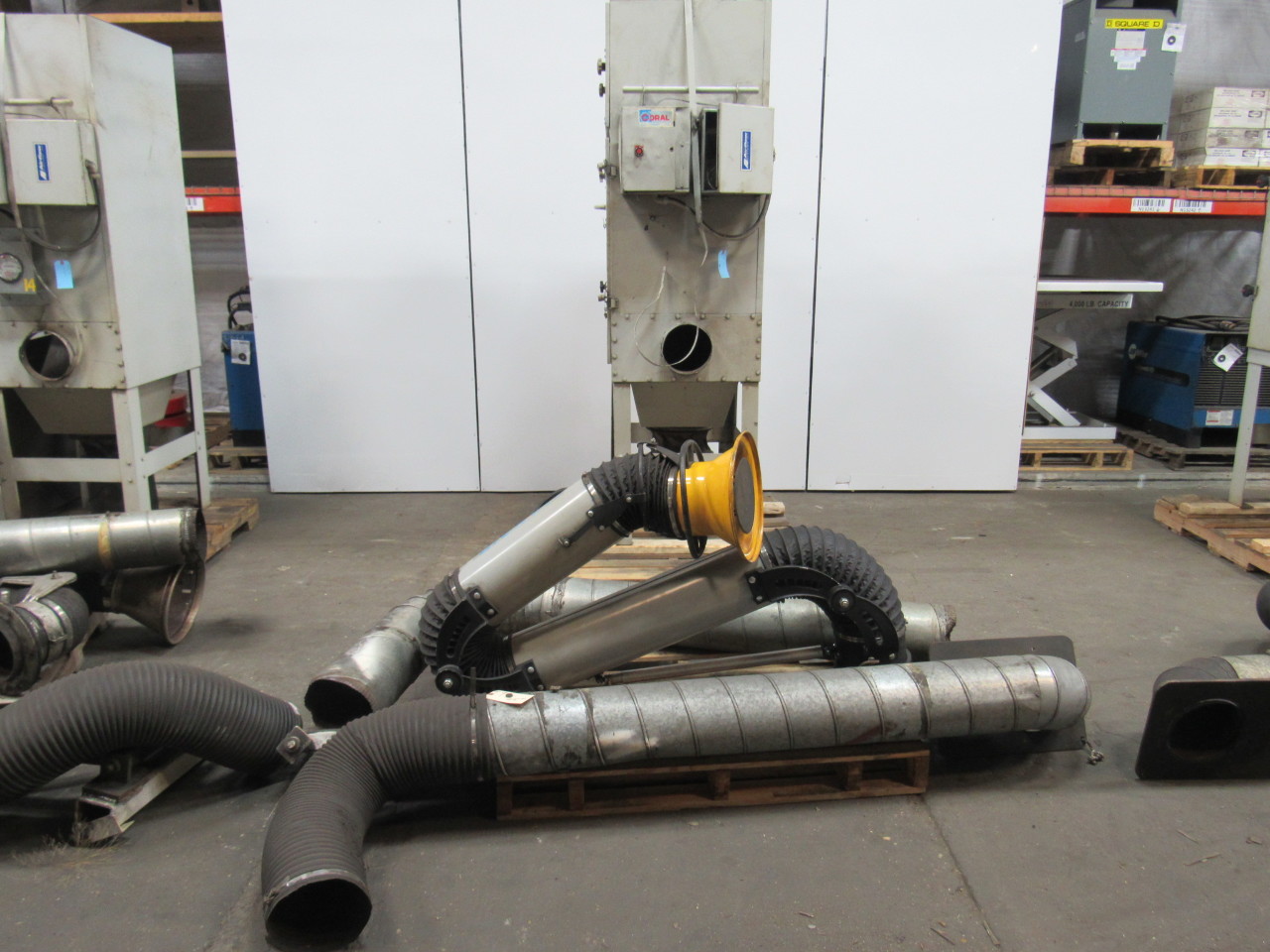 AIRFLOW SYSTEMS 3 HP DUSTPAK Weld Fume Dust Collector System Complete 8" Intake eBay