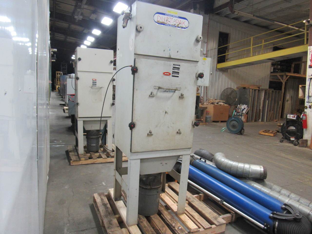 AIRFLOW SYSTEMS DUSTPAK 3HP Weld Fume Dust Collector System Complete 8" Intake