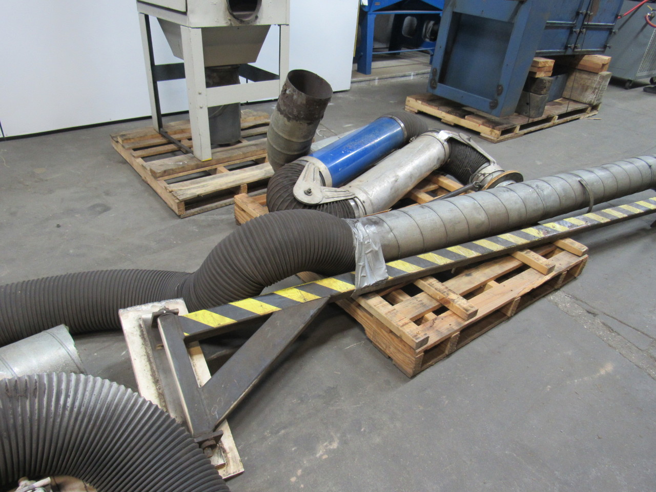 AIRFLOW SYSTEMS 3 HP DUSTPAK Weld Fume Dust Collector System Complete 8" Intake eBay