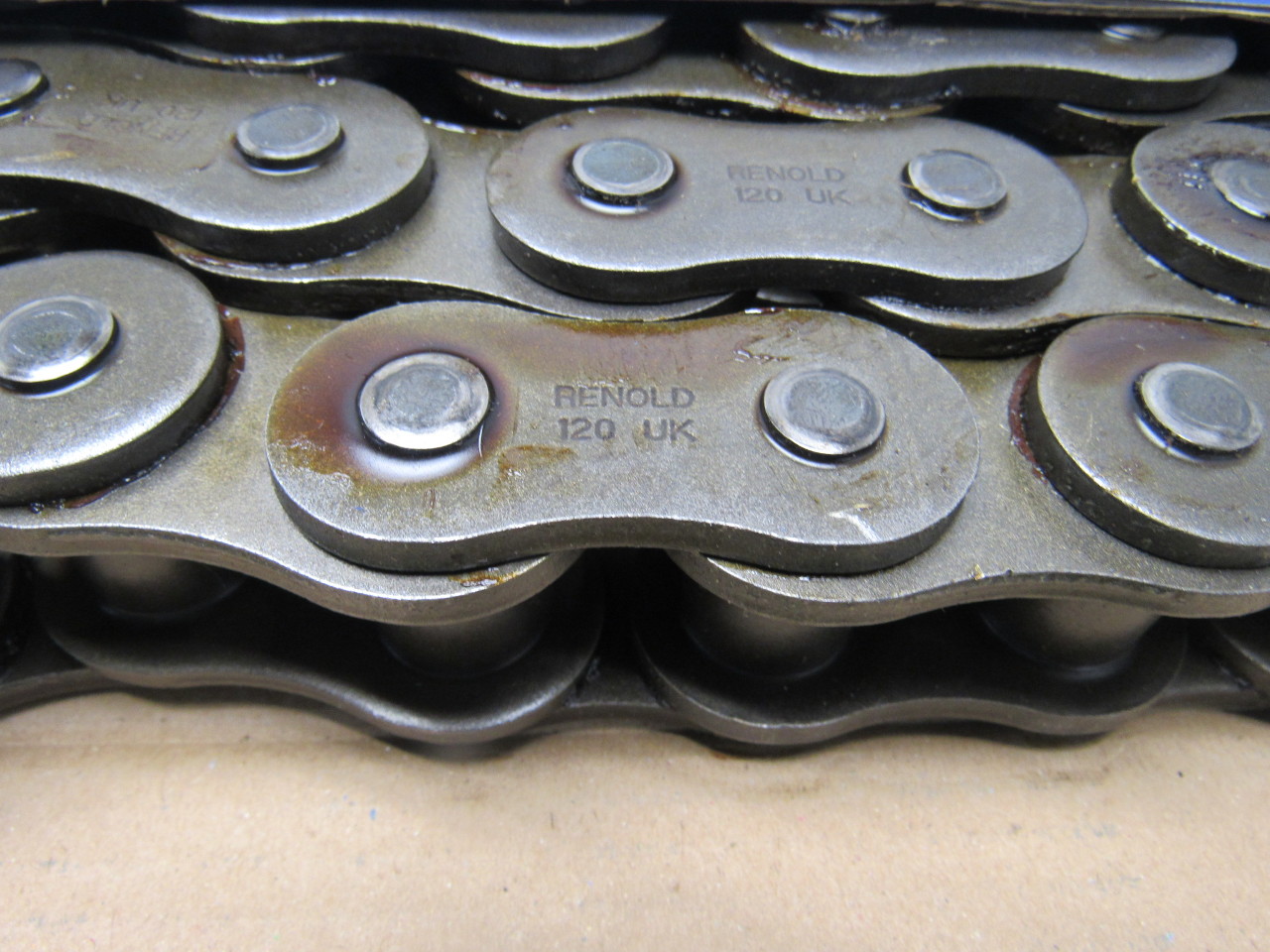 Renold 120RB 1201 Riveted Roller Chain 10ft 11/2" Pitch