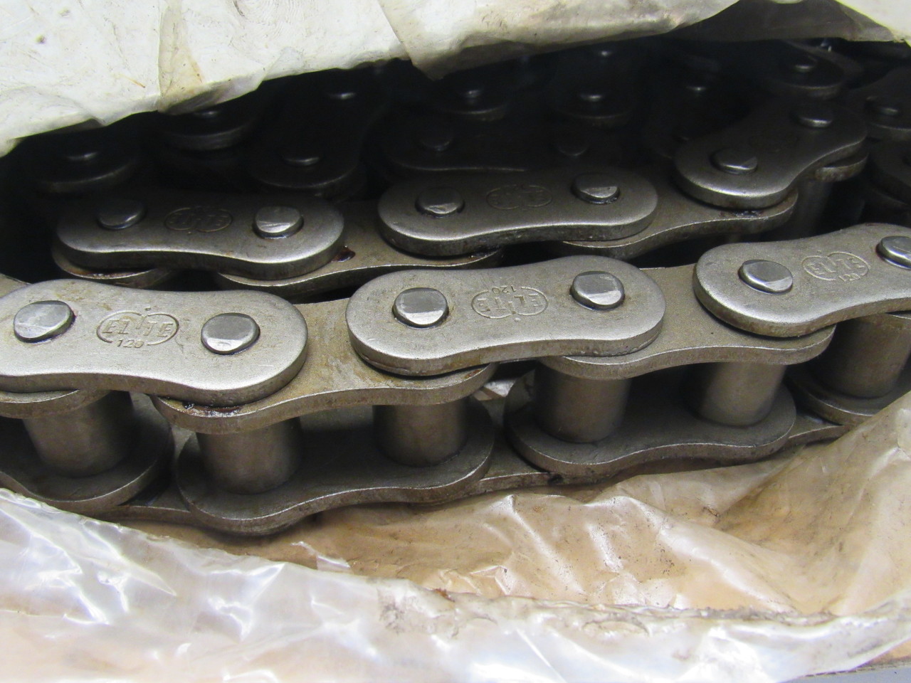 Elite IWIS ANSI 1201 RIV 10ft 1201 Roller Chain 10 FT Riveted 11/2