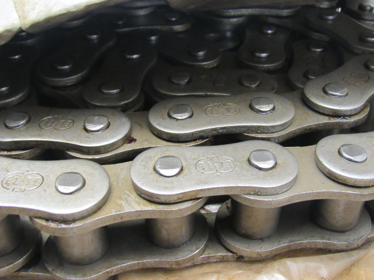 Elite IWIS ANSI 1201 RIV 10ft 1201 Roller Chain 10 FT Riveted 11/2