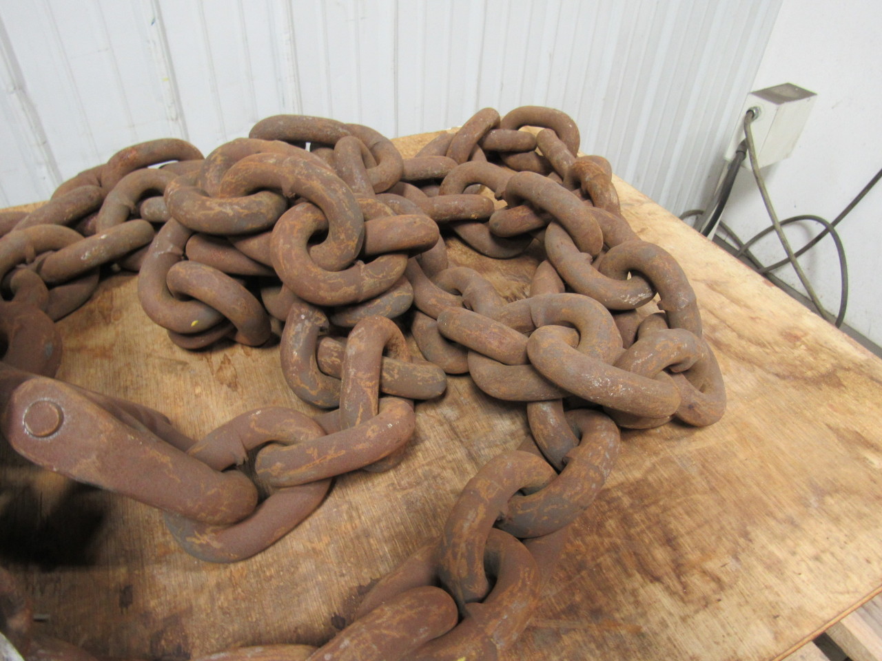 7/8"x10' Rigging Chain 1 Leg Sling Hook Master Link 28300 WLL Grade 80