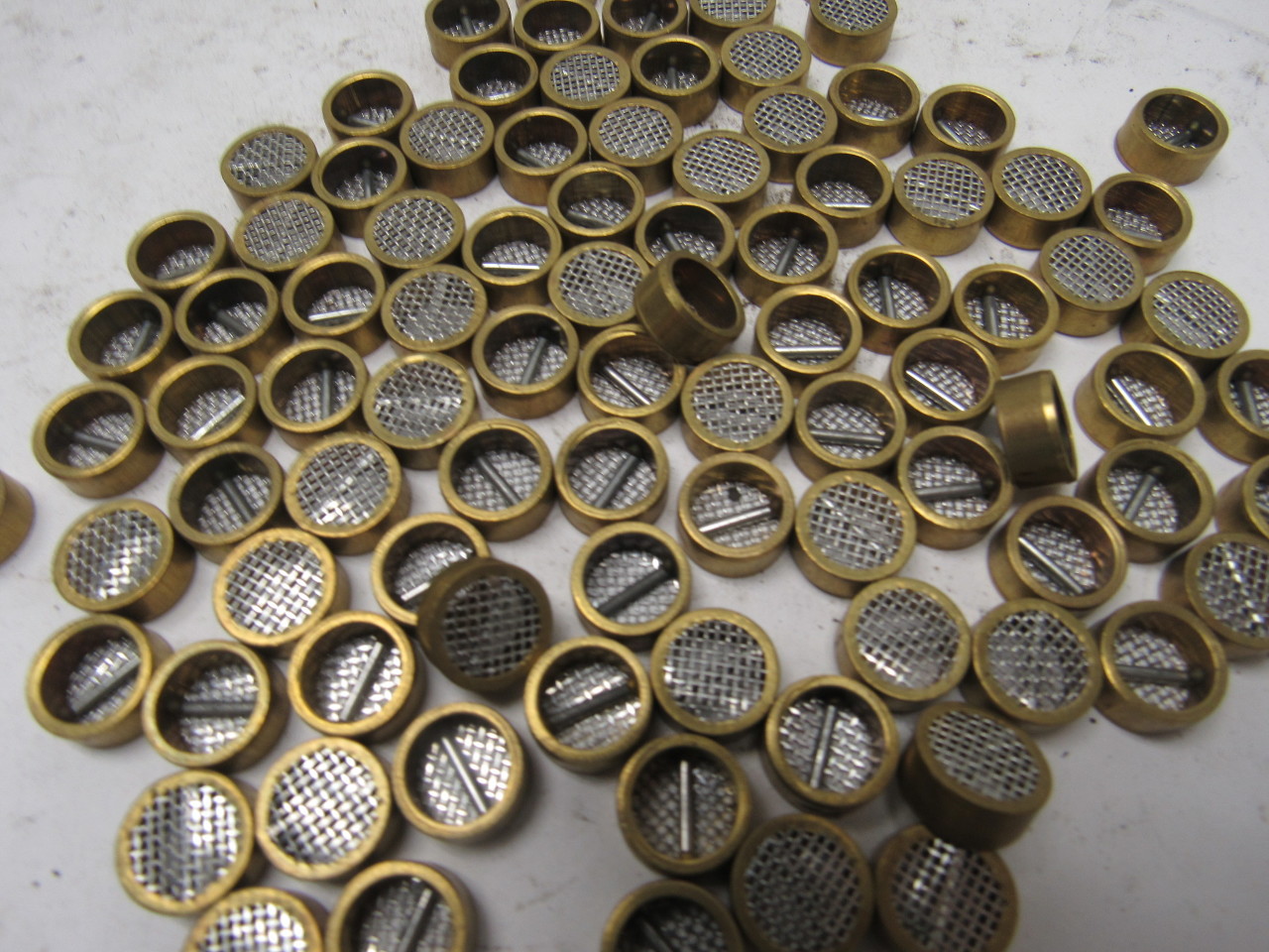 1/2"OD Screen Mesh Brass Core Box Air Release Vents Lot Of 88 eBay