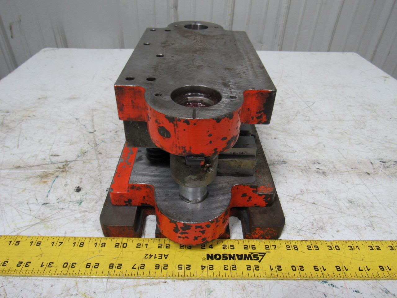 Punch Press Die Set/Shoe Rectangular 2 Post 13"x6" 4" Throat w/Radius Dies eBay