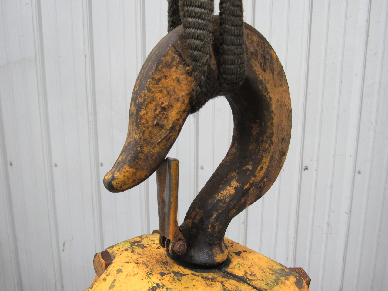 Crosby 7.5 Ton 15000LB Crane Hook Block/Double Sheave For Wire Rope eBay