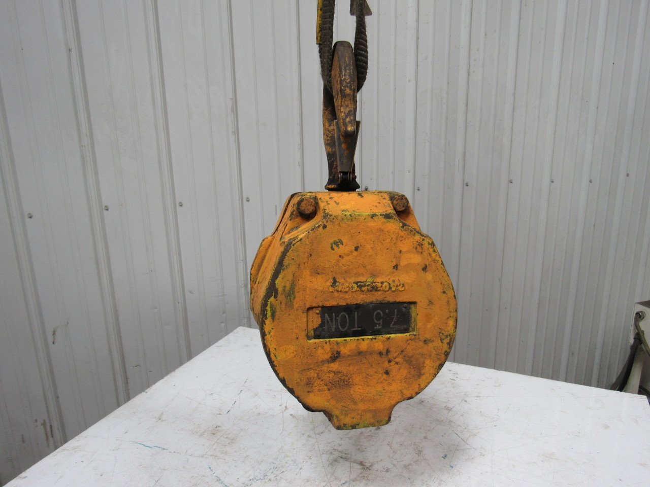 Crosby 7.5 Ton 15000LB Crane Hook Block/Double Sheave For Wire Rope eBay