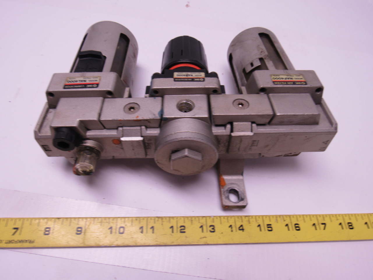 SMC NAF4000 NAR4000 NAL4000 FRL Filter Regulator Lubricator Assembly