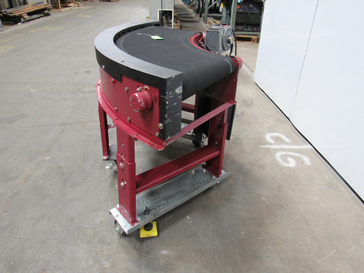 PORTEC FLOWMASTER AA2016 90 Power Corner Belt Curve Conveyor 120V 0