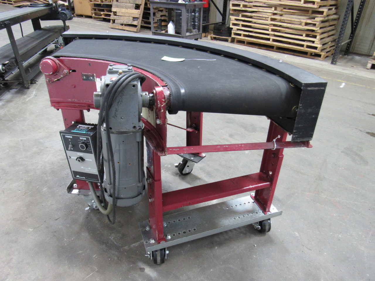 PORTEC FLOWMASTER AA2016 90 Power Corner Belt Curve Conveyor 120V 0