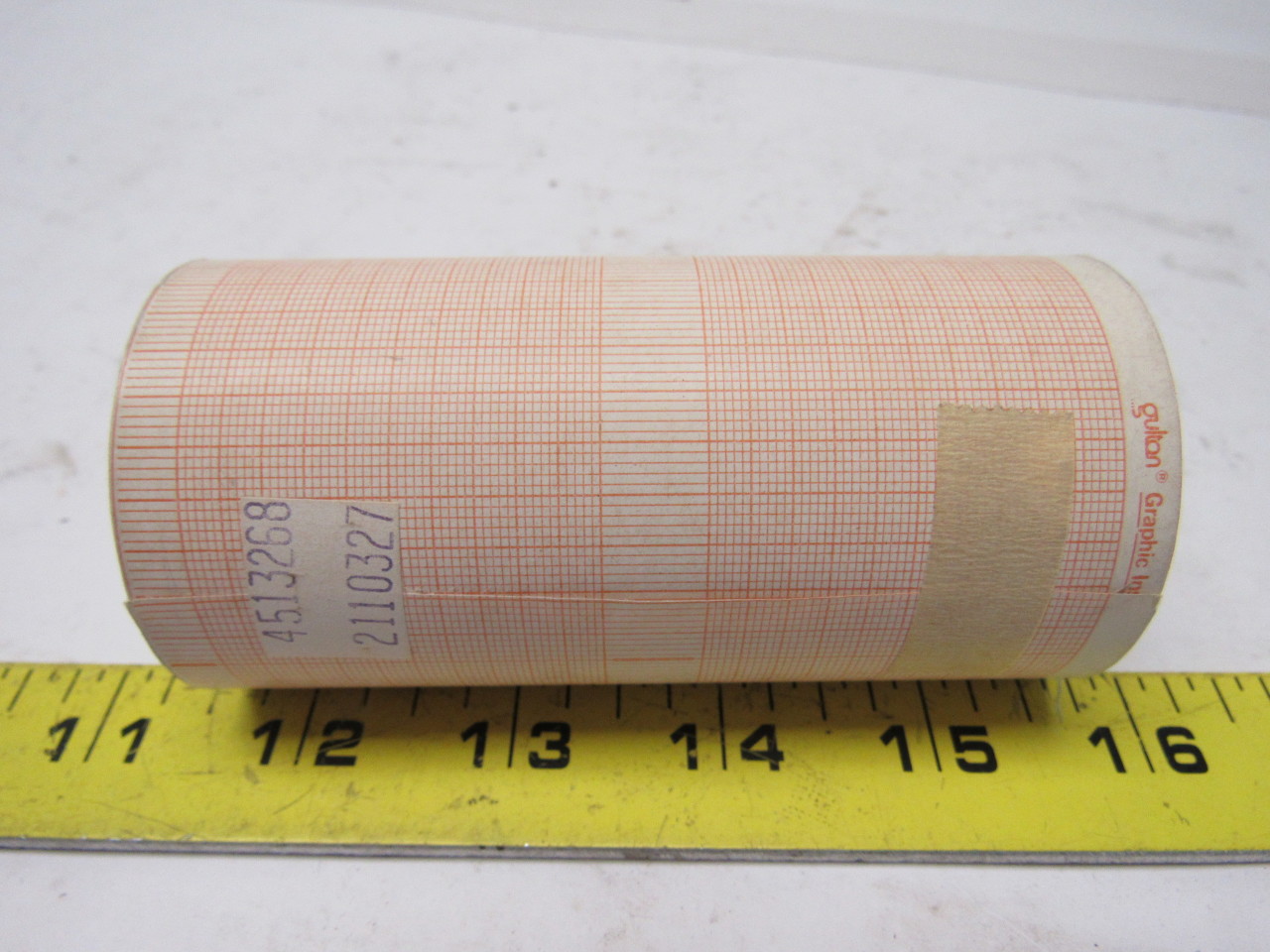 Gulton Ind. 403794 Linear Chart Recording Graph Paper Rolls Lot Of 17