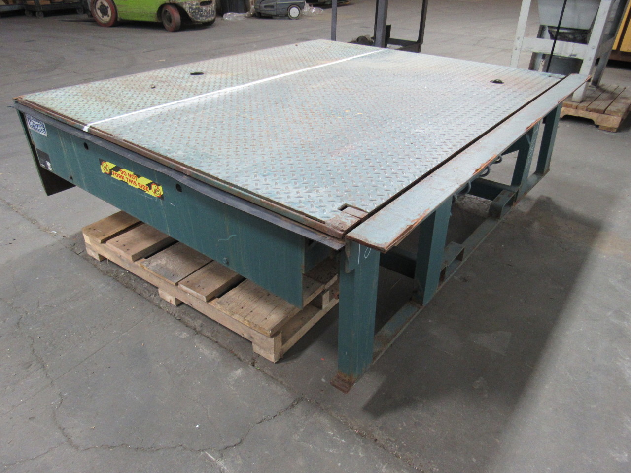 McGuire MP6630 Pull Chain Mechanical Dock Leveler 30,000lb Cap 76"L x