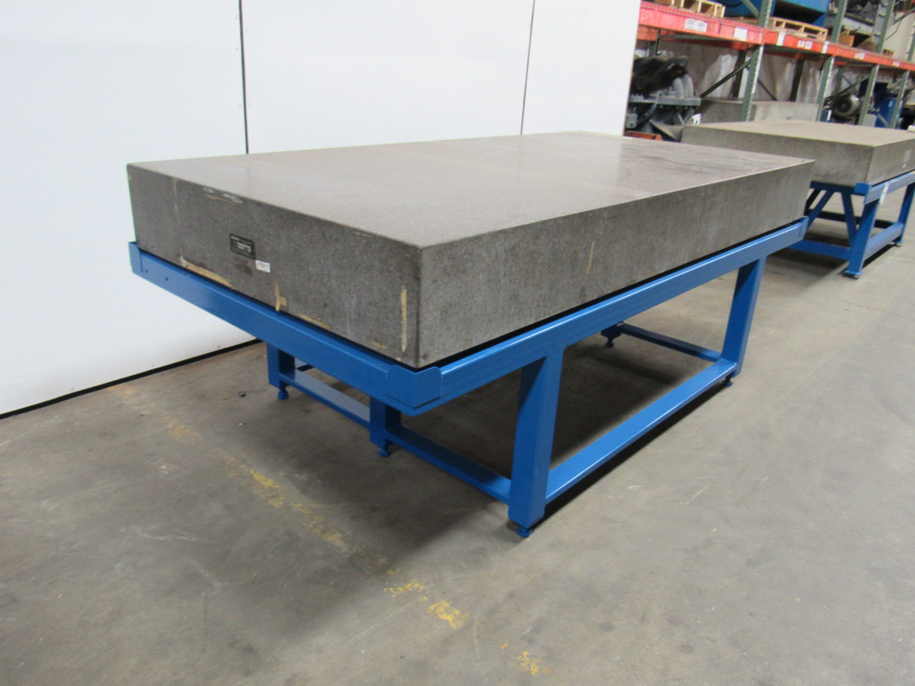 CHALLENGE 96"X48"X10" Granite Surface Plate Grade B .0005458" W/ Stand