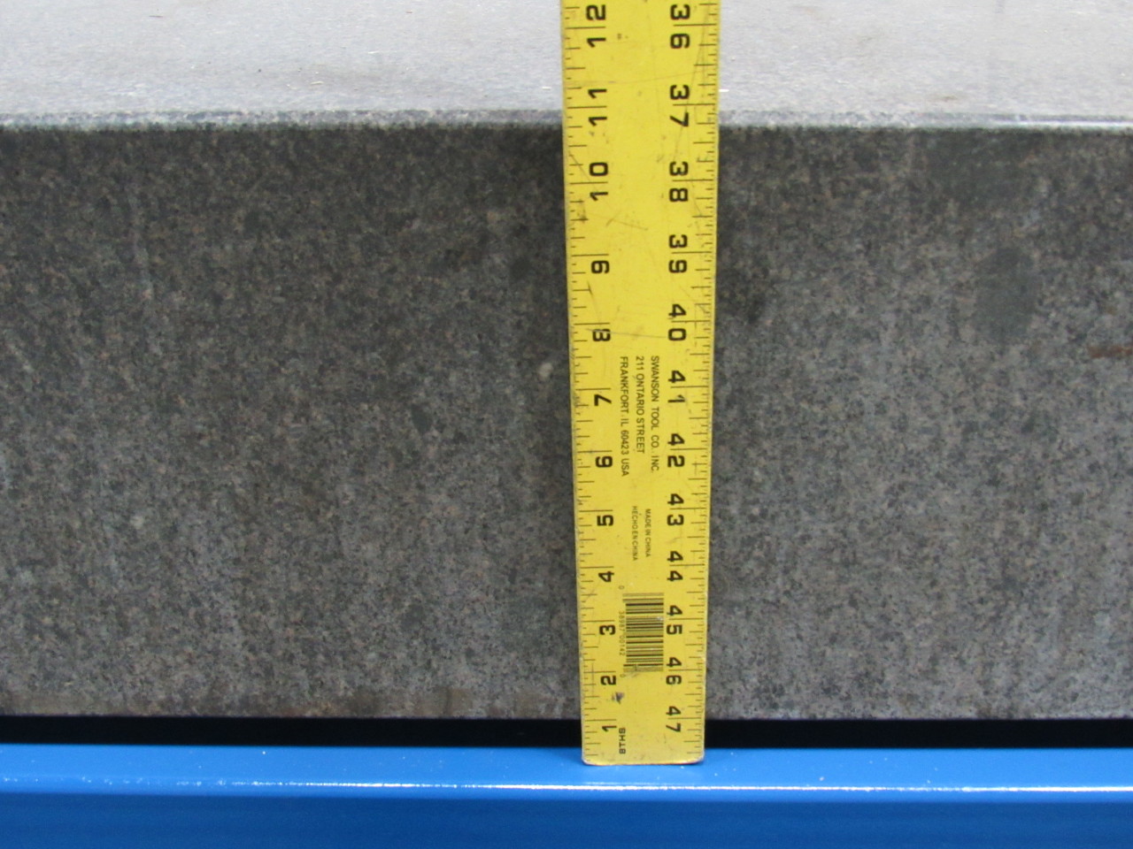 CHALLENGE 96"X48"X10" Granite Surface Plate Grade B .0005458" W/ Stand